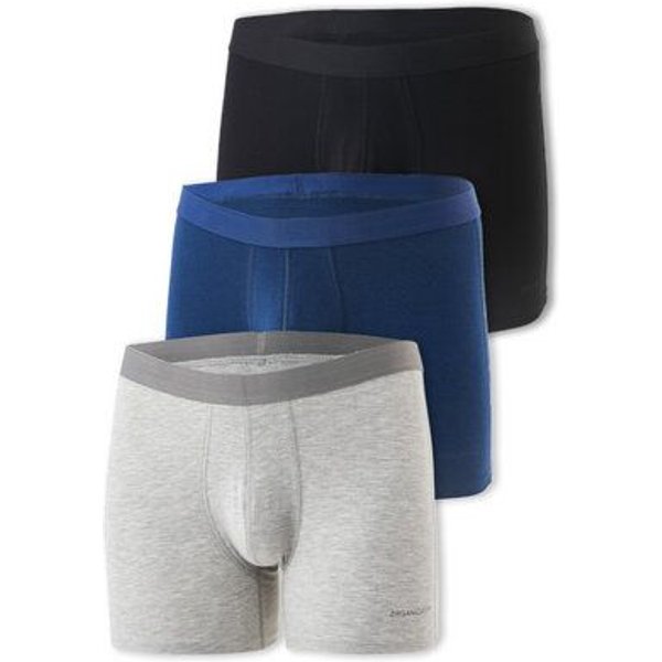 ORGANICATION BRUNNO | Boxer Brief aus Bio-Baumwolle und TENCEL Modal im 3er-Pack