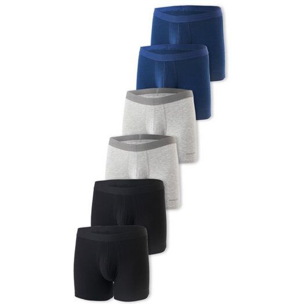 ORGANICATION BRUNNO | Boxer Brief aus Bio-Baumwolle und TENCEL Modal im 6er-Pack