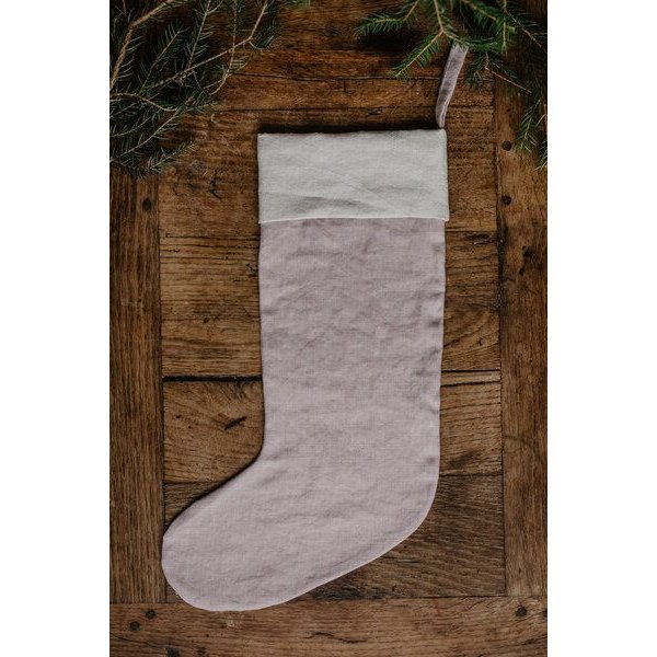 AmourLinen Weihnachtsstrumpf aus Leinen