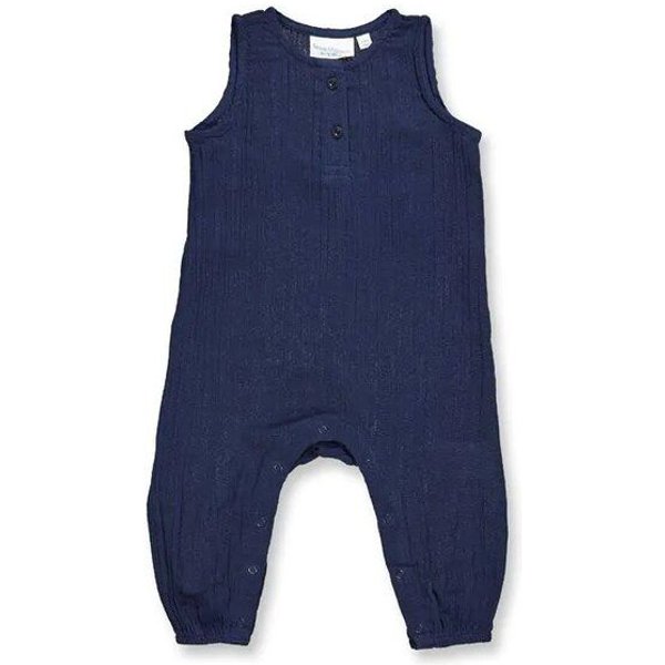 sense-organics Bequemer Baby Overall aus Musselin Maris von Sense Organics