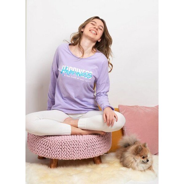 SPARKLES OF LIGHT Yoga Shirt | HAPPINESS