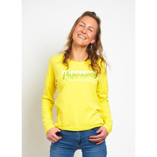 SPARKLES OF LIGHT Yoga Shirt | HAPPINESS