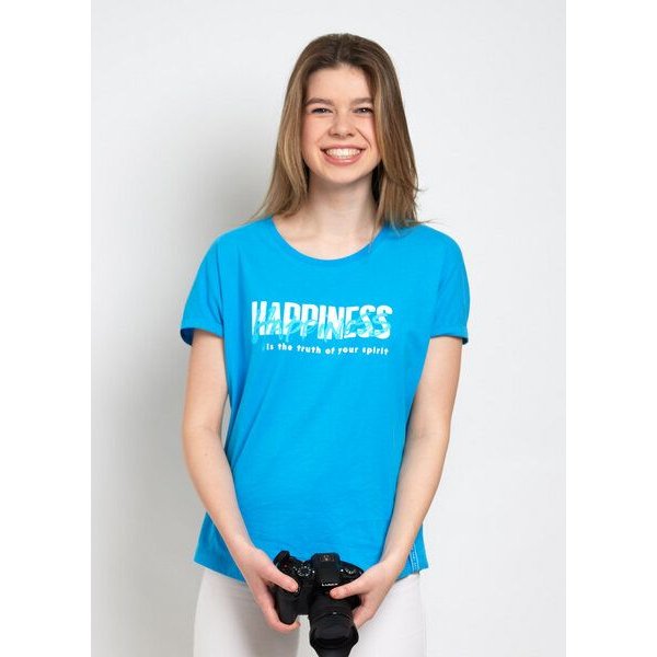 SPARKLES OF LIGHT Boxy Shirt | HAPPINESS