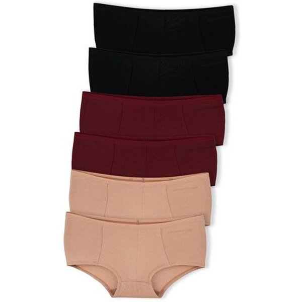 ORGANICATION BLAIRE | Boyshorts Panty aus Bio-Baumwolle und TENCEL Modal im 6er-Pack