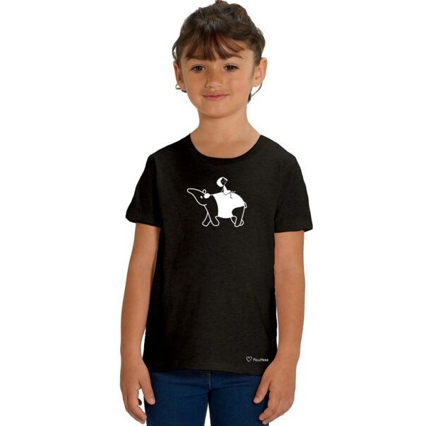 FellHerz Kinder T-Shirt Tapir aus 100% Biobaumwolle