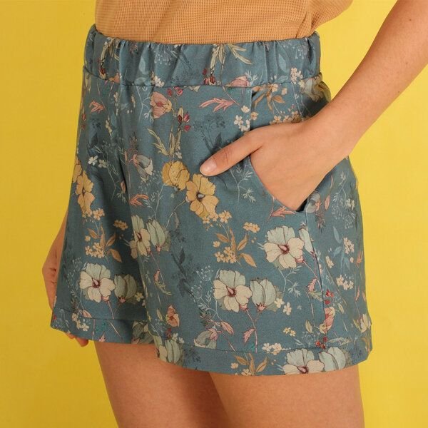 ManduTrap Shorts „Floralia“ aus Bio-Baumwolle mit Blumenmuster