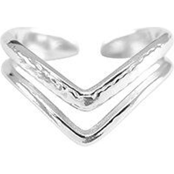 Größenverstellbarer BOHO Ring ca. Ø 17 - 19 mm von Elektropulli