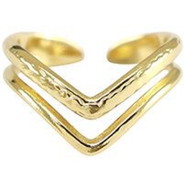 Größenverstellbarer BOHO Ring ca. Ø 17 - 19 mm von Elektropulli
