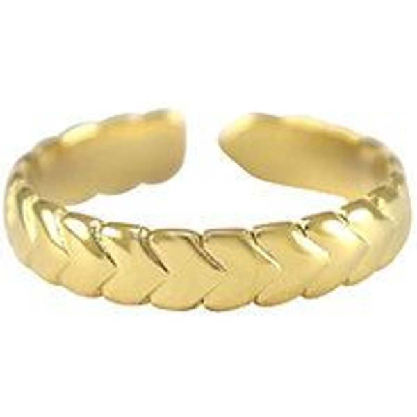 Größenverstellbarer BOHO Ring ca. Ø 17 - 19 mm von Elektropulli