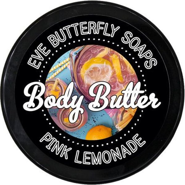 Eve Butterfly Soaps Shea Body Butter "Pink Lemonade"