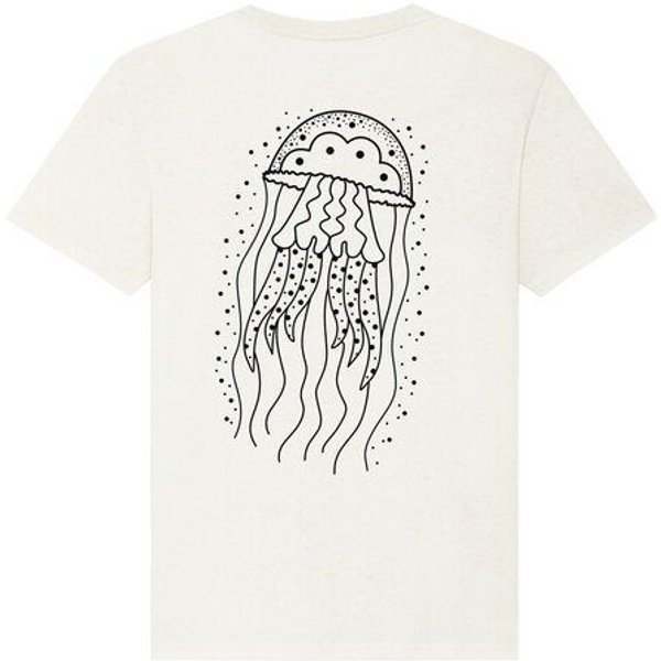 vis wear Qualle - Göttin im Ozean - Unisex T-Shirt - Recycled Bio Baumwolle