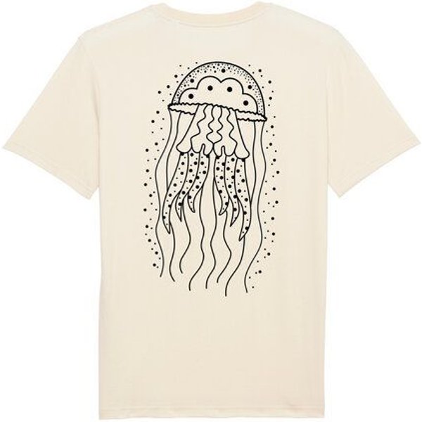 vis wear Qualle - Göttin im Ozean – Unisex Organic T-Shirt