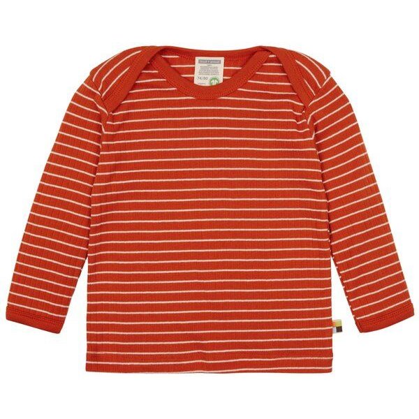 loud + proud Babys & Kinder Shirt Langarm Derby Rib, GOTS-zertifiziert