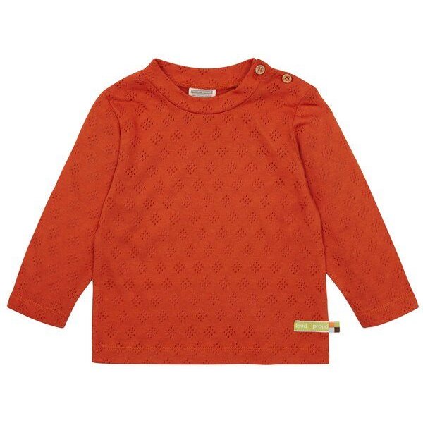 loud + proud Babys & Kinder Shirt Langarm Jacquard Strick, GOTS-zertifiziert