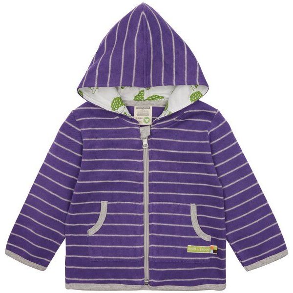 loud + proud Babys & Kinder Jacke Ringel, GOTS-zertifiziert