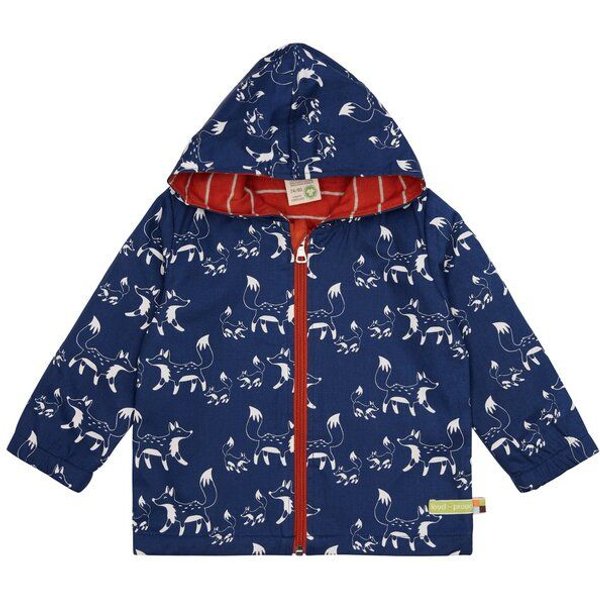 loud + proud Babys & Kinder Wasserabweisende Jacke, GOTS-zertifiziert