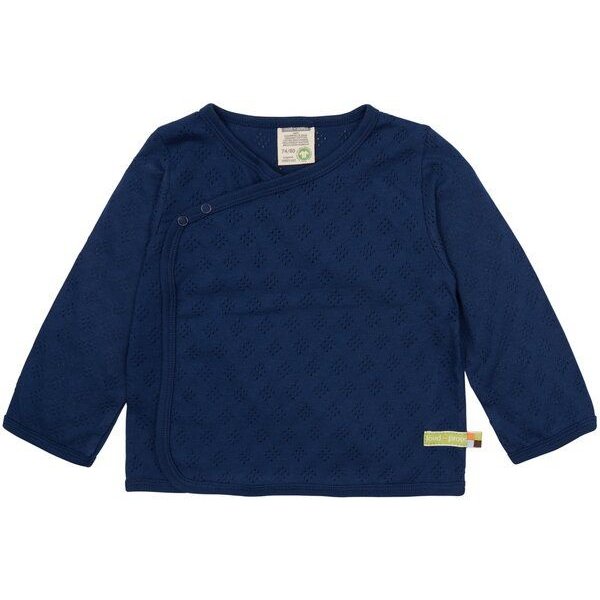 loud + proud Babys & Kinder Wickeljacke Jacquard Strick, GOTS-zertifiziert