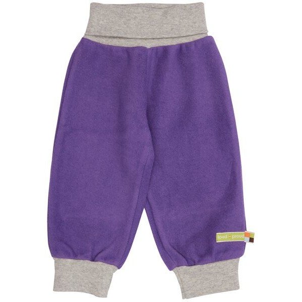 loud + proud Baby & Kinder Hose Fleece, GOTS-zertifiziert