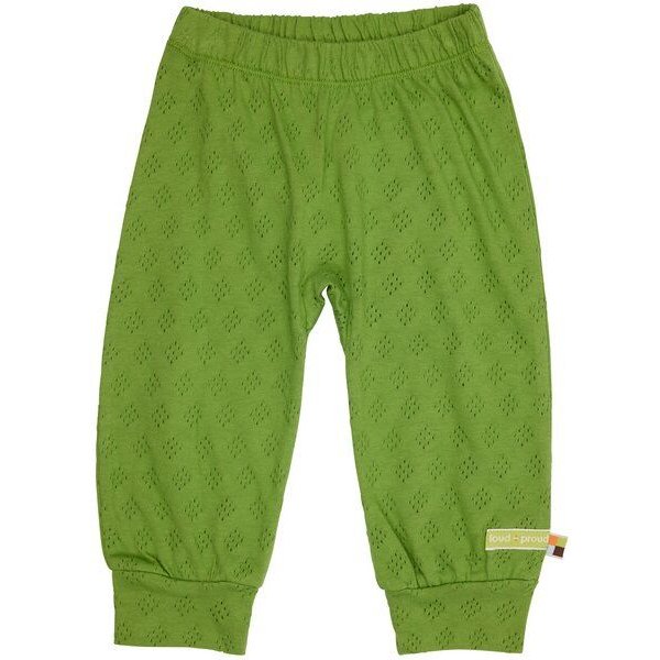loud + proud Baby & Kinder Hose Jacquard Strick, GOTS-zertifiziert