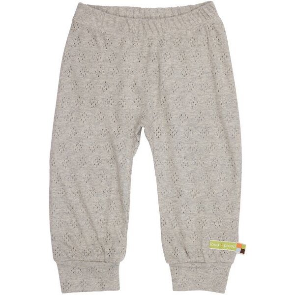 loud + proud Baby & Kinder Hose Jacquard Strick, GOTS-zertifiziert