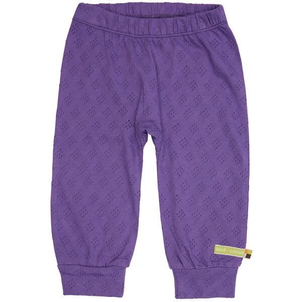 loud + proud Baby & Kinder Hose Jacquard Strick, GOTS-zertifiziert