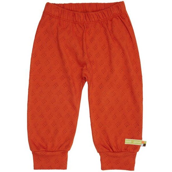 loud + proud Baby & Kinder Hose Jacquard Strick, GOTS-zertifiziert