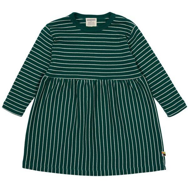 loud + proud Baby & Kinder Kleid Derby Rib, GOTS-zertifiziert