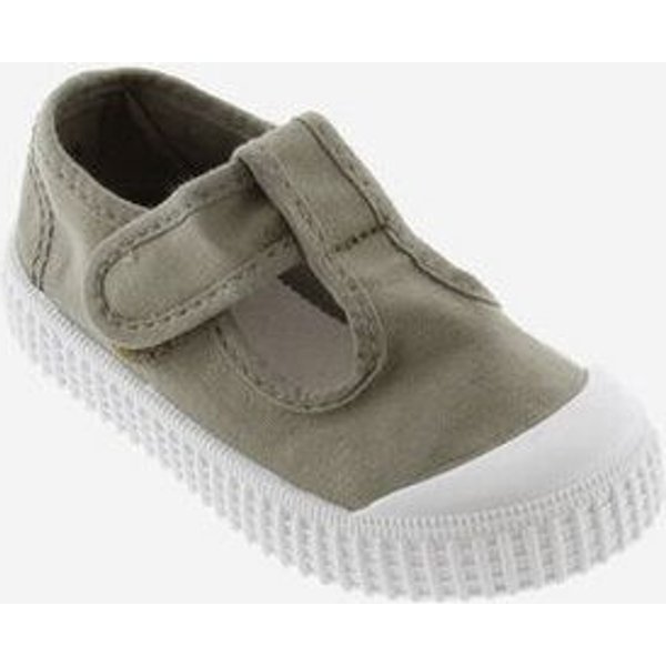 Victoria vegane Kinder-Klett-Sandalen – Canvas Straps Sandals