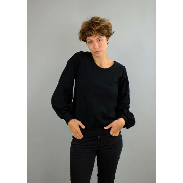 ManduTrap Pullover „Caro“ aus Bio-Baumwolle – Rot, Schwarz oder Gelb