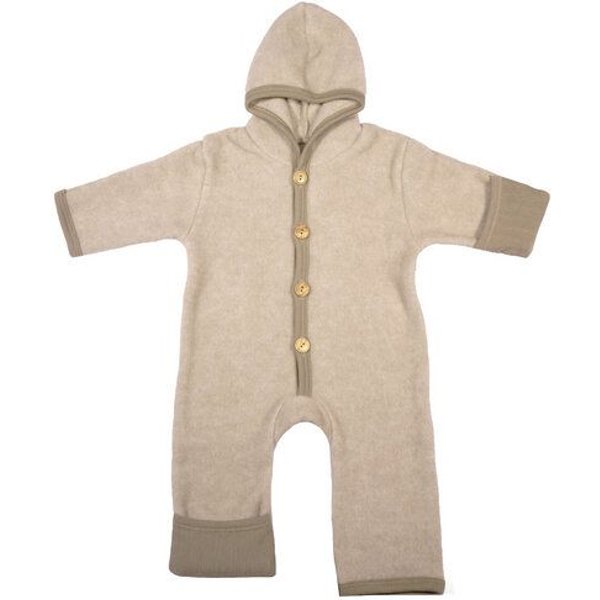 Cosilana Baby Fleece Overall Schurwolle (kbT) Baumwolle (Bio)