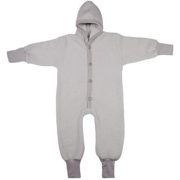 Cosilana Kleinkinder Fleece Overall Schurwolle (kbT) Baumwolle (Bio)