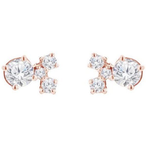 Eppi Cluster Ohrringe mit Moissaniten und Lab Grown Diamanten Kerrie