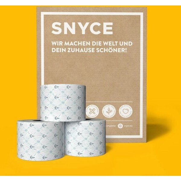 SNYCE Toilettenpapier Design Happy Sailor - 100% Recycling - 300 Blatt pro Rolle