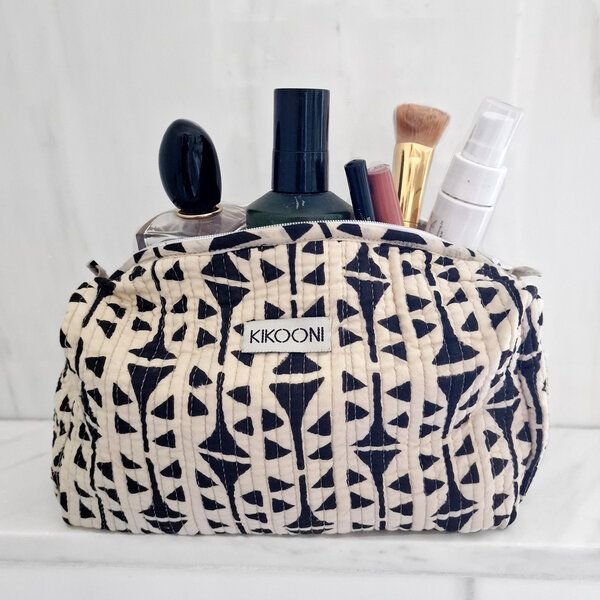 KIKOONI handgefertigte Kosmetiktasche "Natural Beauty"