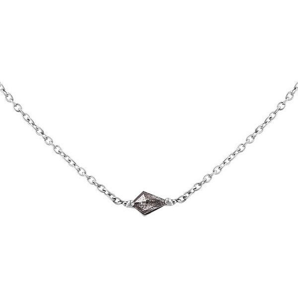 Eppi Halskette mit Salt and Pepper Diamant in Kite Form Ranka