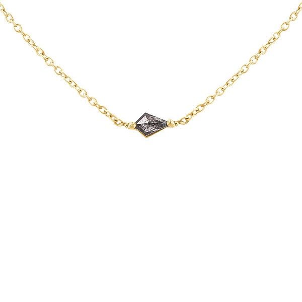 Eppi Halskette mit Salt and Pepper Diamant in Kite Form Ranka