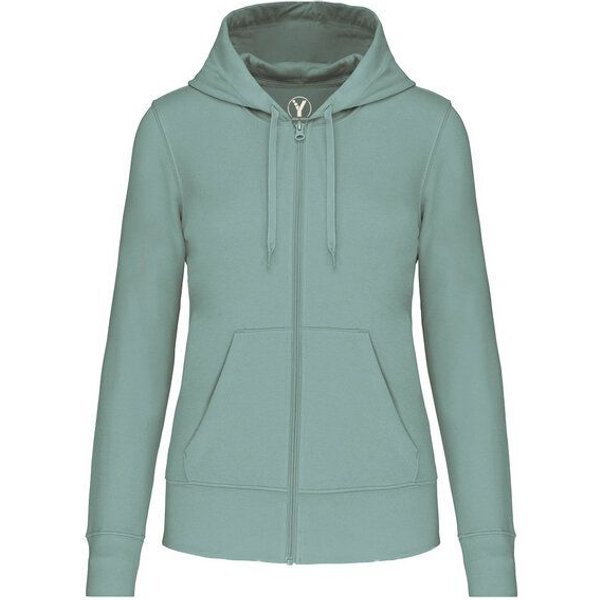 YTWOO Nachhaltiges Basic Kapuzensweatshirt für Damen aus Nachhaltigen Materlialien