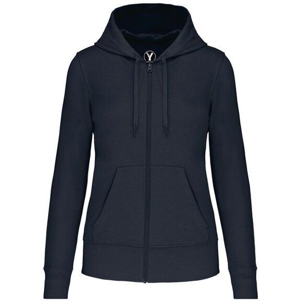 YTWOO Nachhaltiges Basic Kapuzensweatshirt für Damen aus Nachhaltigen Materlialien