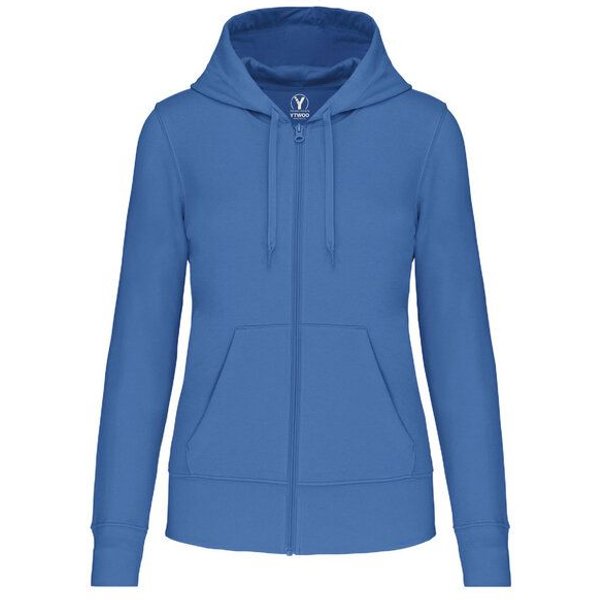 YTWOO Nachhaltiges Basic Kapuzensweatshirt für Damen aus Nachhaltigen Materlialien