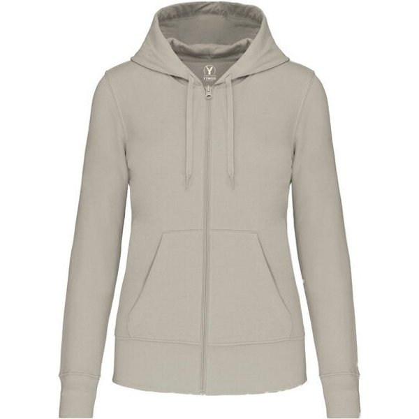 YTWOO Nachhaltiges Basic Kapuzensweatshirt für Damen aus Nachhaltigen Materlialien