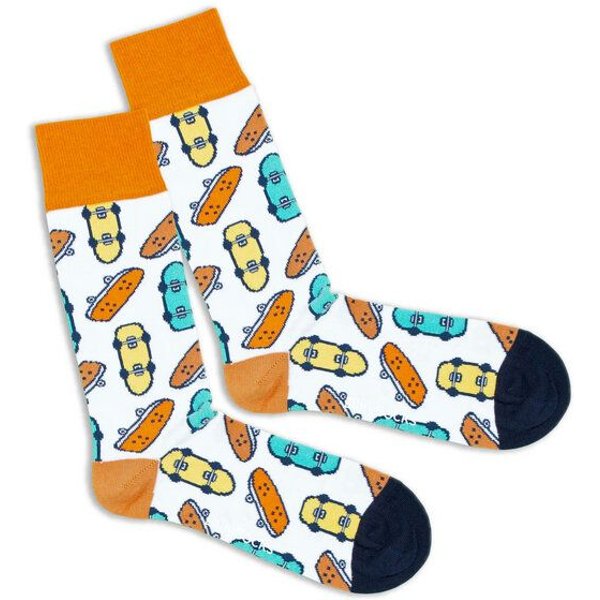 DillySocks Socken Colorful Skates aus Biobaumwoll-Mix