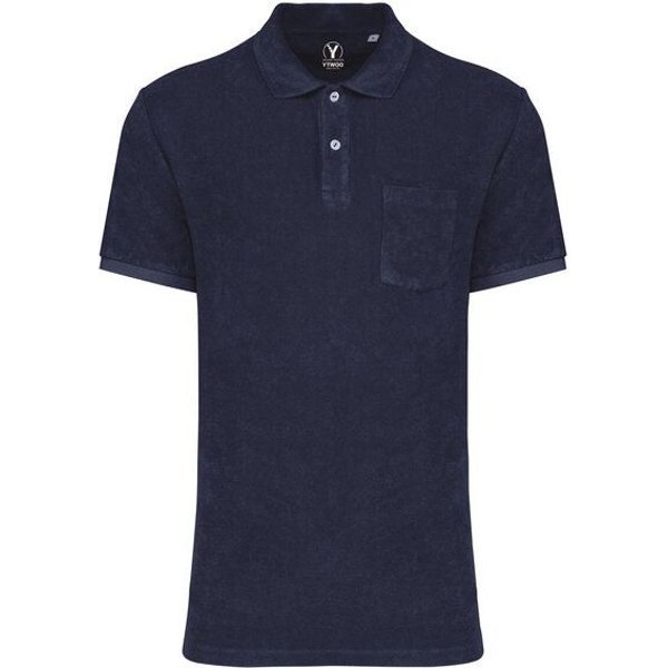 YTWOO Herren Polohemd aus weichem Bio-Terrystoff - Made in Portugal