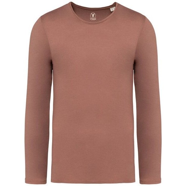 YTWOO Ausgewaschenes Herren Langarmshirt aus Bio-Baumwolle - Made in Portugal