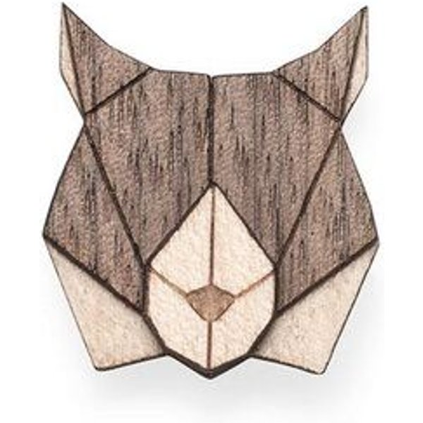 BeWooden Broschen aus Holz mit Tiermotiven – handgemacht, nachhaltig, ideales Geschenk