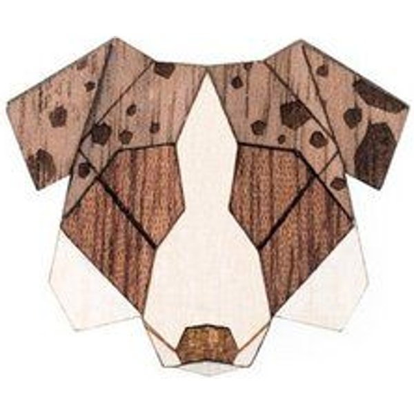 BeWooden Broschen aus Holz mit Tiermotiven – handgemacht, nachhaltig, ideales Geschenk