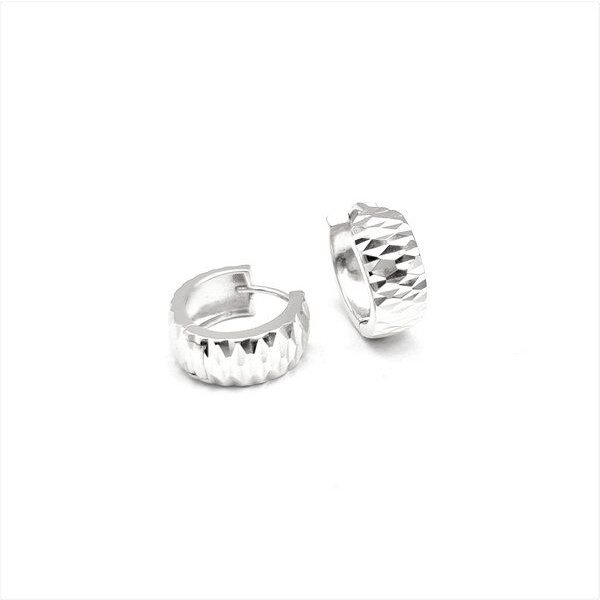 MOANINA Ohrringe Hoops Camila - 925 Silber/18k Gold Vermeil