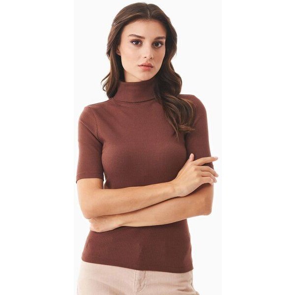 ORGANICATION Rollkragenshirt aus Bio-Baumwolle