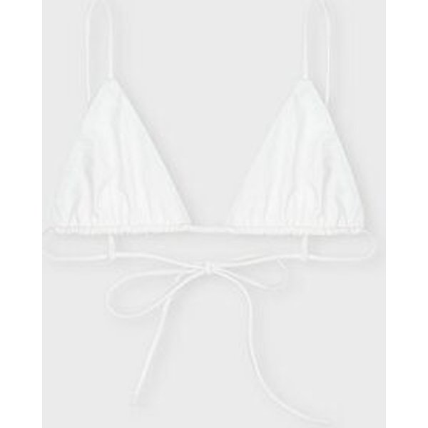 The Slow Label Bikini Top zum Schnüren aus ECONYL®