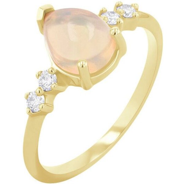 Eppi Opal-Ring mit Diamanten Ammara