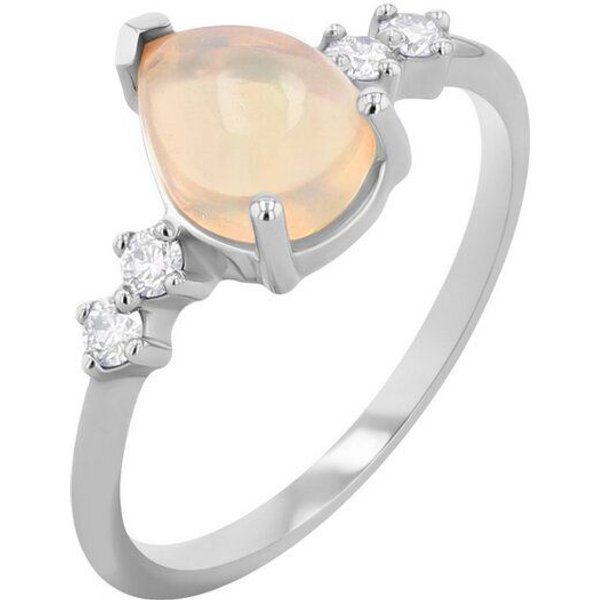 Eppi Opal-Ring mit Diamanten Ammara